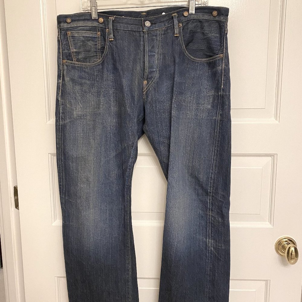 Canton Overalls Japanese Selvedge Denim 36/33